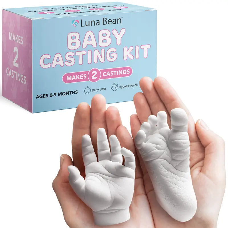 Luna Bean™ - Baby Hand and Foot Casting Kit 2pc